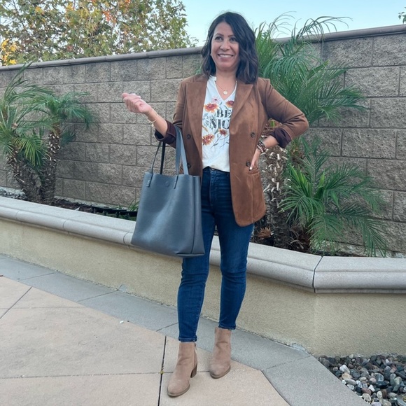 Maurices Faux Suede Blazer - Picture 4 of 11